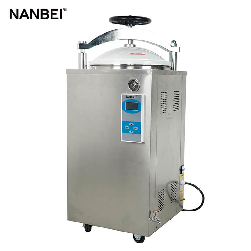 horizontal cylindrical pressure steam sterilizer